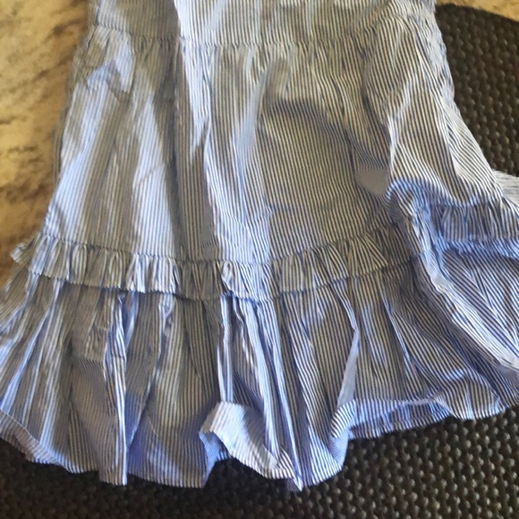 J Crew blue and white striped dress. Size S - Picture 4 of 5